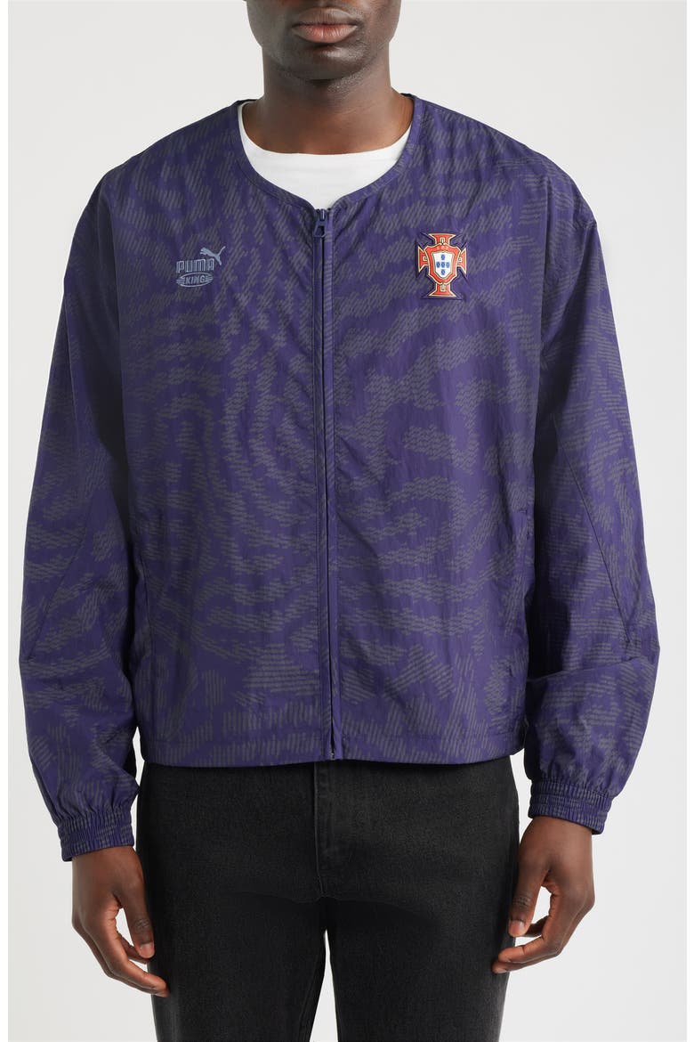 x Portugal x Salehe Bembury King Track Jacket, Alternate, color, DEEP PLUM