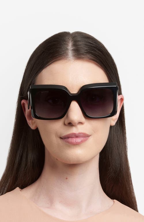 Etro 57mm Square Sunglasses In Black
