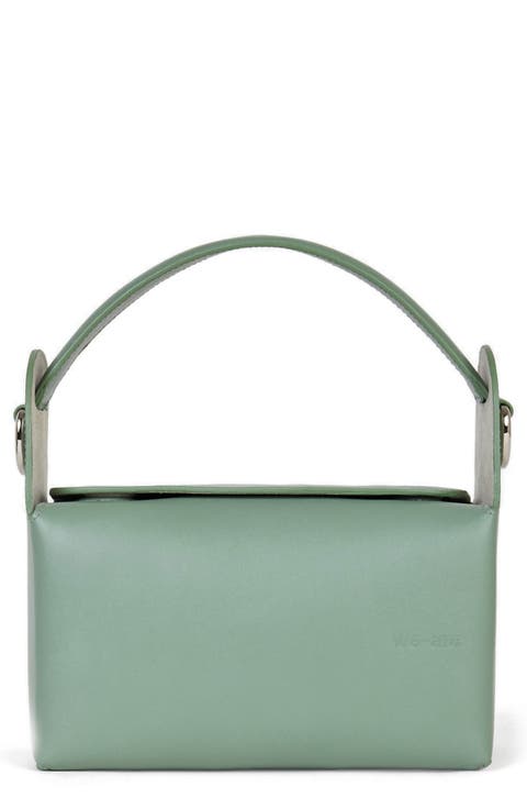 The Pastry Box 20 Leather Top Handle Bag