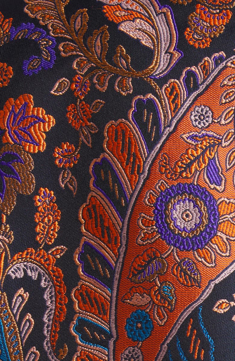 Etro Paisley Brocade Jacket, Alternate, color, Multicolour On Blue Base