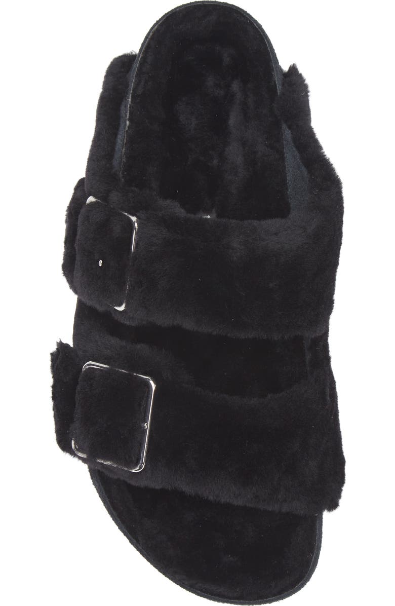 1774 BIRKENSTOCK Arizona Big Buckle Genuine Shearling Sandal, Alternate, color,