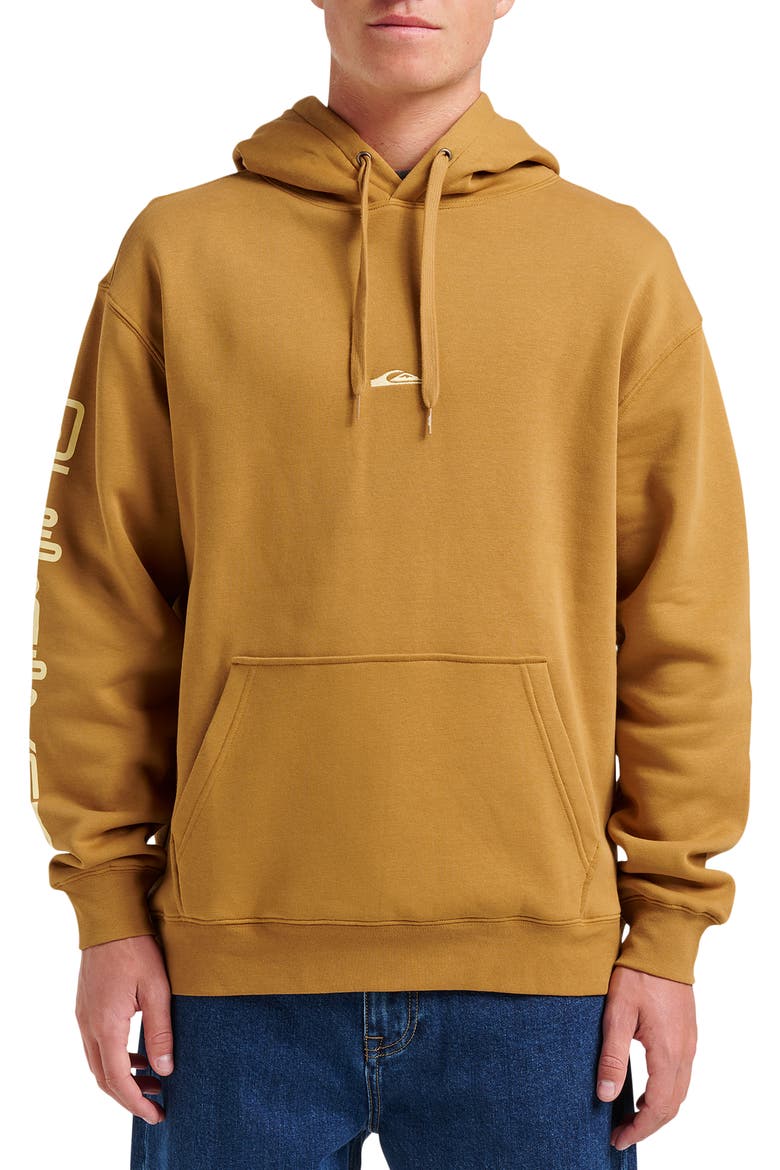 Passage Logo Embroidered Graphic Hoodie, Main, color, WOOD THRUSH