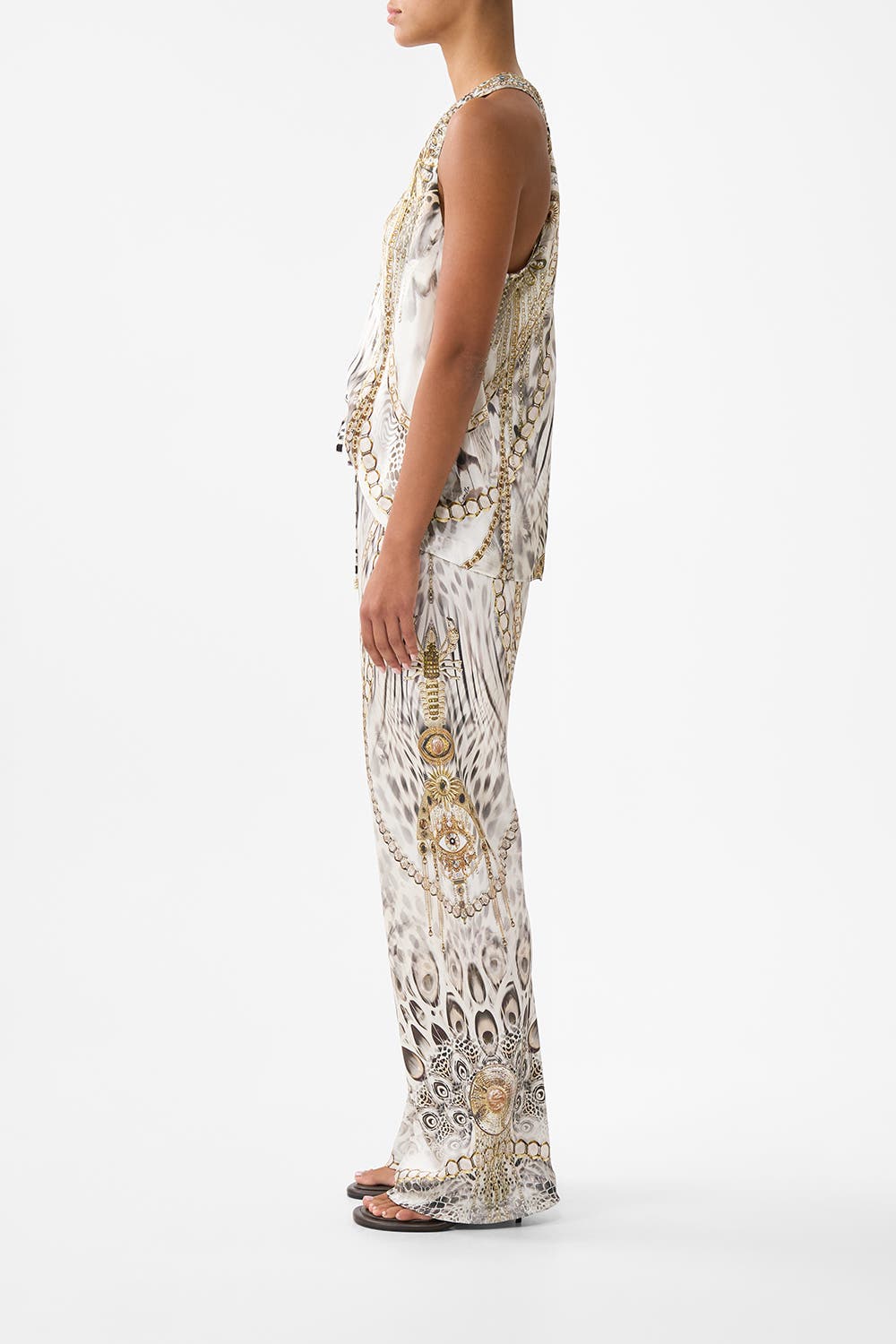Bias Cut Drawstring Pant - image 2