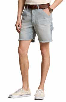 Polo Ralph Lauren Hickory Stripe Cotton Shorts