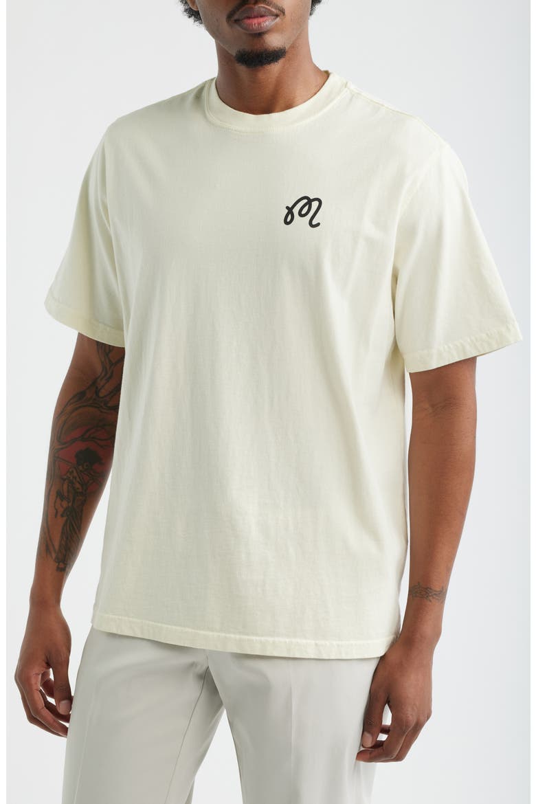 Bermuda Origin Graphic T-Shirt, Main, color, CREAM