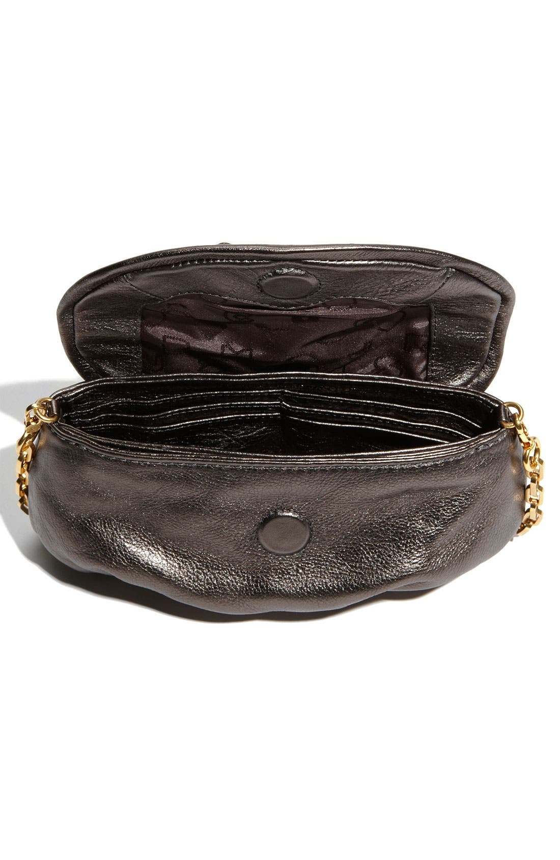 MARC BY MARC JACOBS 'Classic Q - Karlie' Crossbody Flap Bag, Alternate, color, PEWTER