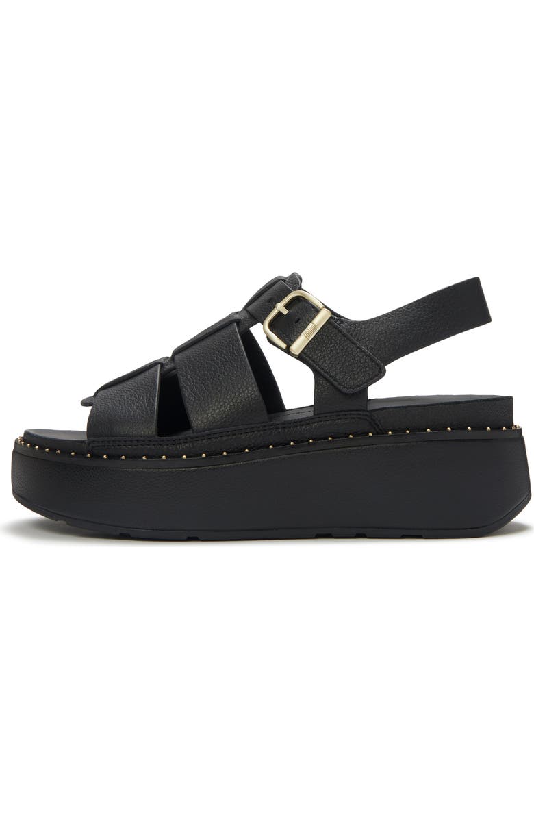 FitFlop Gen-FF Max Fisherman Sandals, Alternate, color, All Black