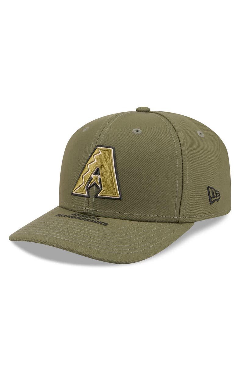 New Era Men's New Era  Olive Arizona Diamondbacks 2026 Armed Forces Day 9SEVENTY Adjustable Hat, Alternate, color, Olive
