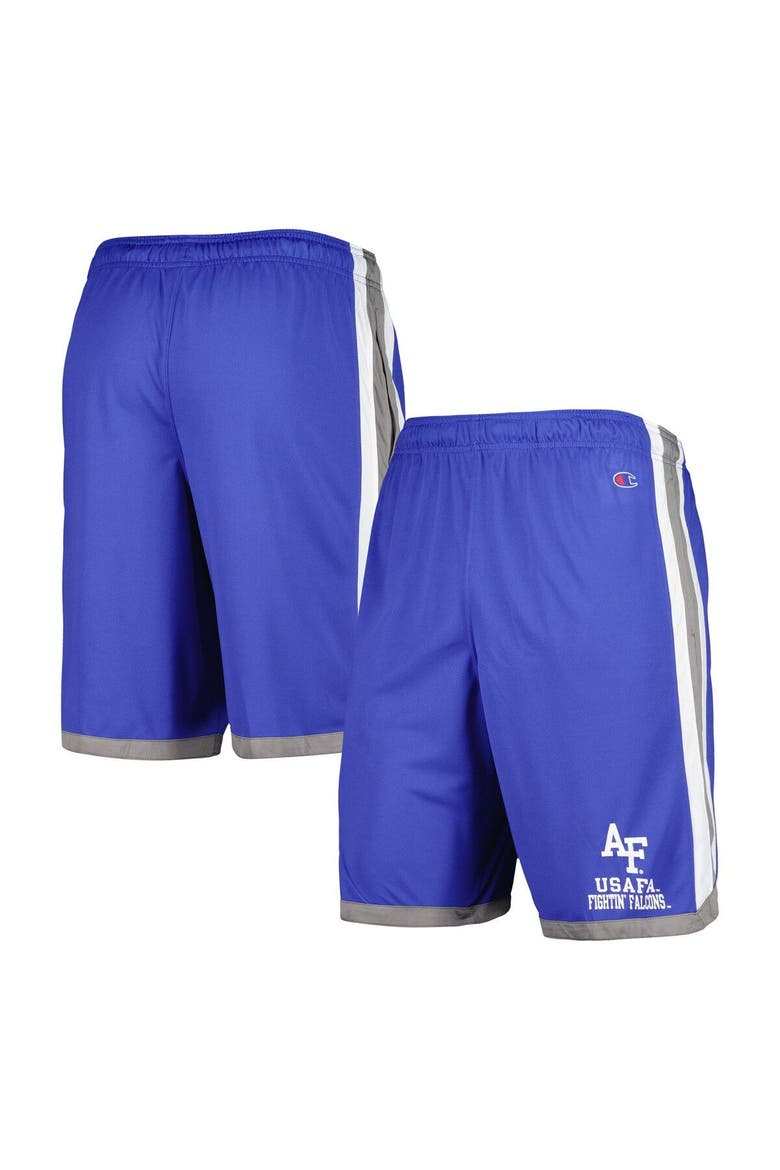 Men's Champion Royal Air Force Falcons Basketball Shorts, Main, color, Royal