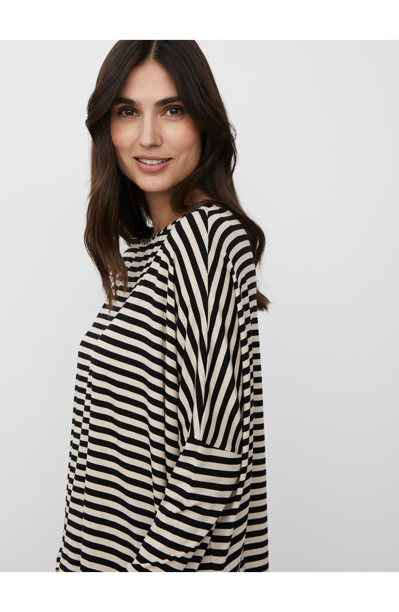 Masai Copenhagen MaBarr Long Sleeve Loose Fit Top, Alternate, color, Black