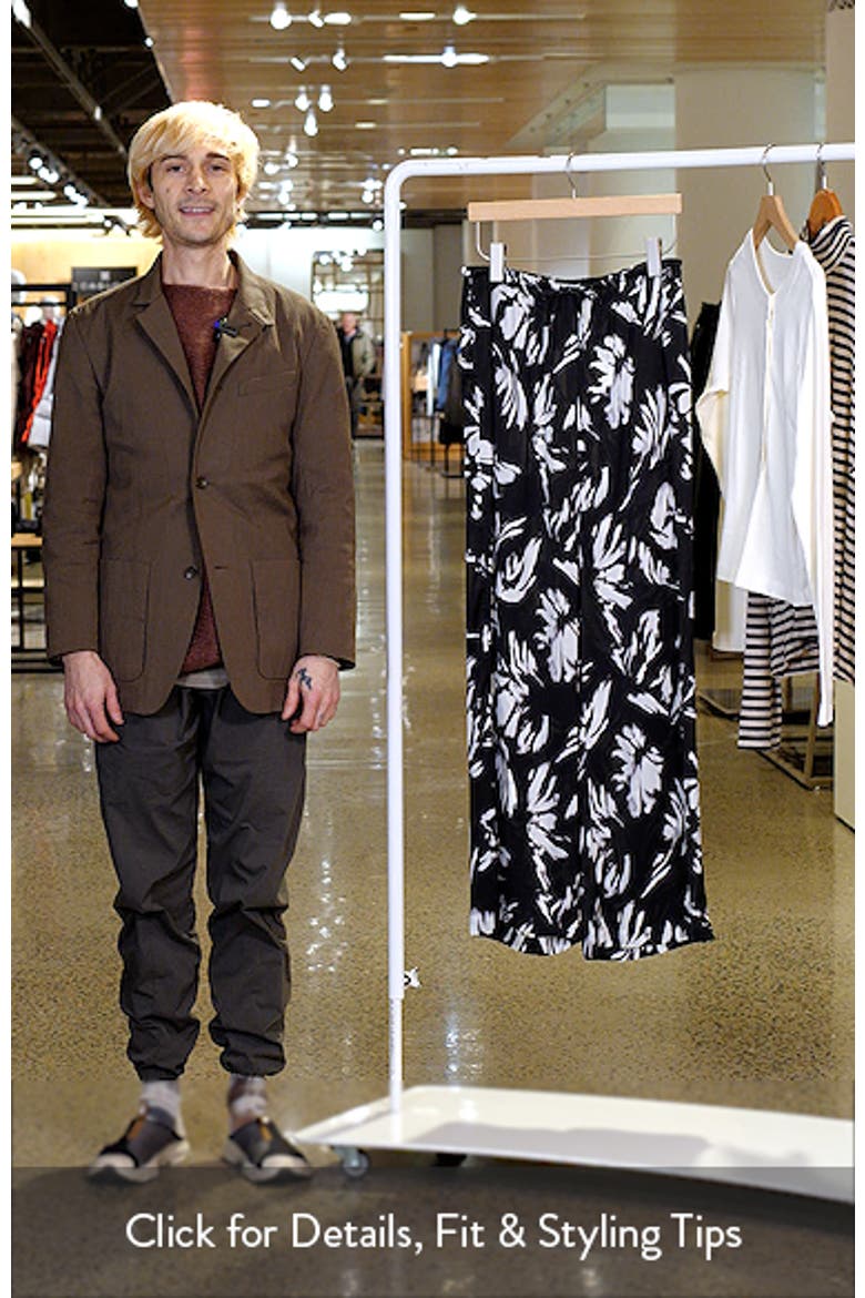 Satin Drawstring Pants video