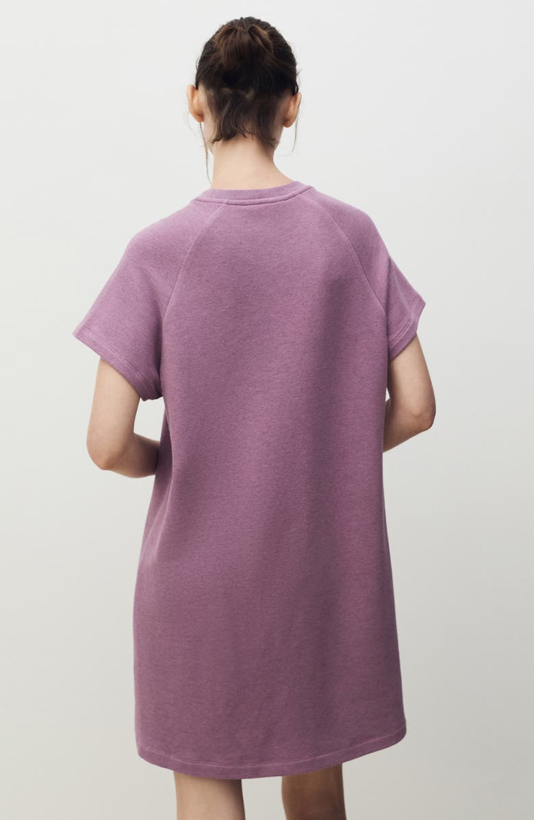 MANGO Heather Fleece Nightgown, Alternate, color, 