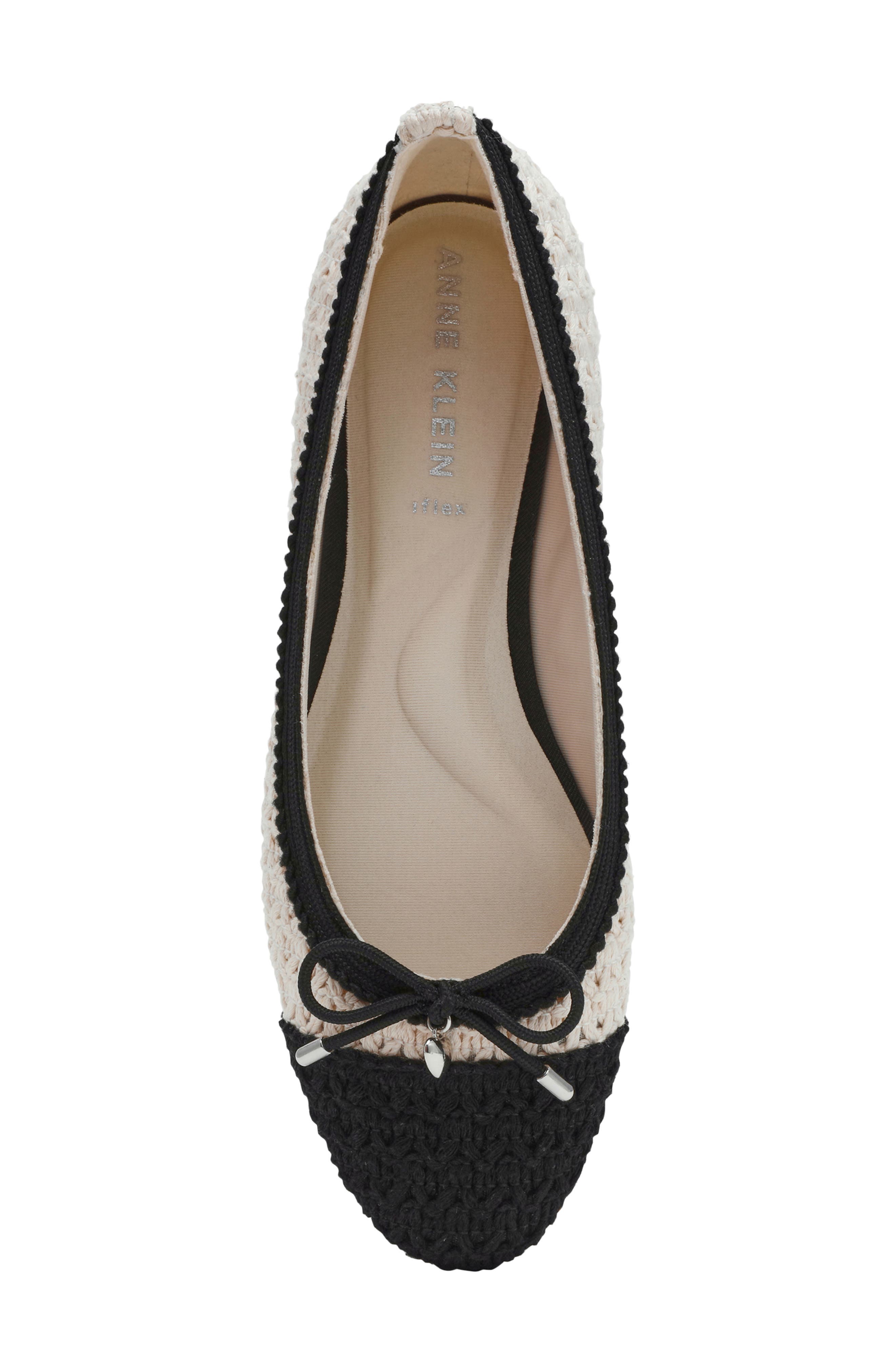 Luci Flat, Alternate, color, CREAM/ BLACK