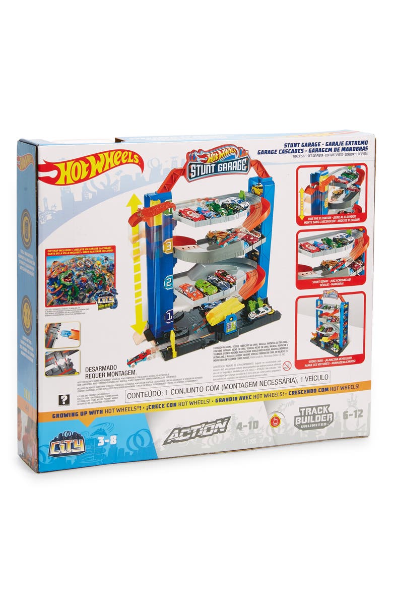 Mattel Hot Wheels<sup>®</sup> City Stunt Garage Playset, Alternate, color,