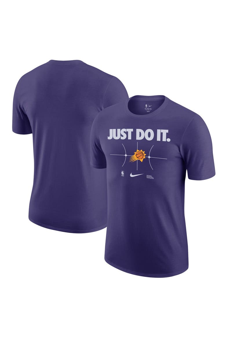 Men's Nike Purple Phoenix Suns Just Do It T-Shirt, Main, color, Purple