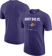 Nike Men's Nike Purple Phoenix Suns Just Do It T-Shirt