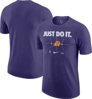 Nike Men's Nike Purple Phoenix Suns Just Do It T-Shirt