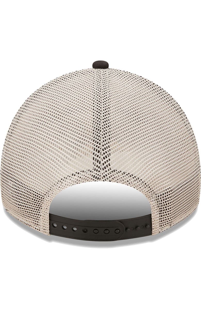 New Era Men's New Era Black/Natural Iowa Hawkeyes Devoted 9TWENTY Adjustable Hat, Alternate, color,