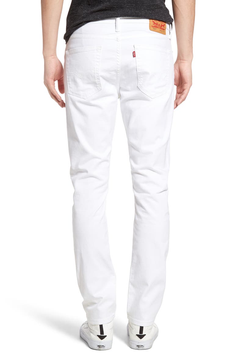 Levi's® 510® Skinny Fit Jeans, Alternate, color, WHITE BULL DENIM