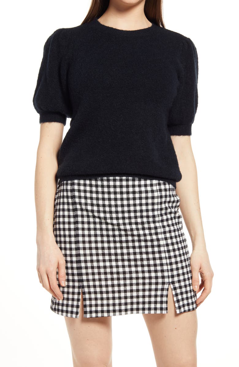 VERO MODA Lefile Puff Sleeve Sweater, Main, color,