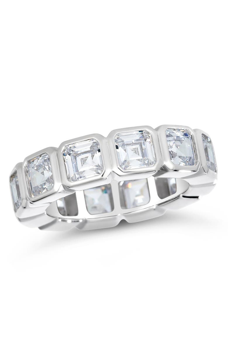 Anna Zuckerman [DISCONTINUED] Men's 6.5 Carat Asscher Ring, Main, color, Platinum