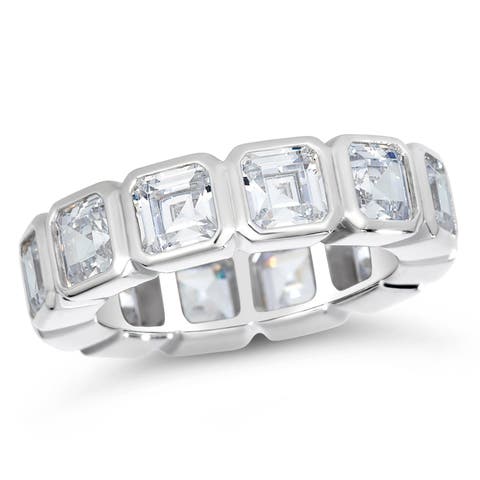 [DISCONTINUED] Men's 6.5 Carat Asscher Ring
