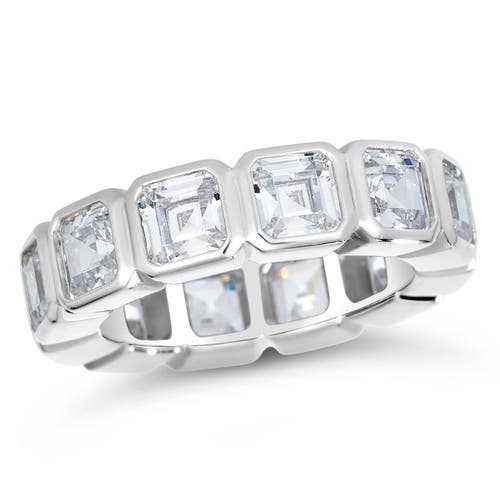 Anna Zuckerman 6.5 Carat Asscher Ring In Platinum