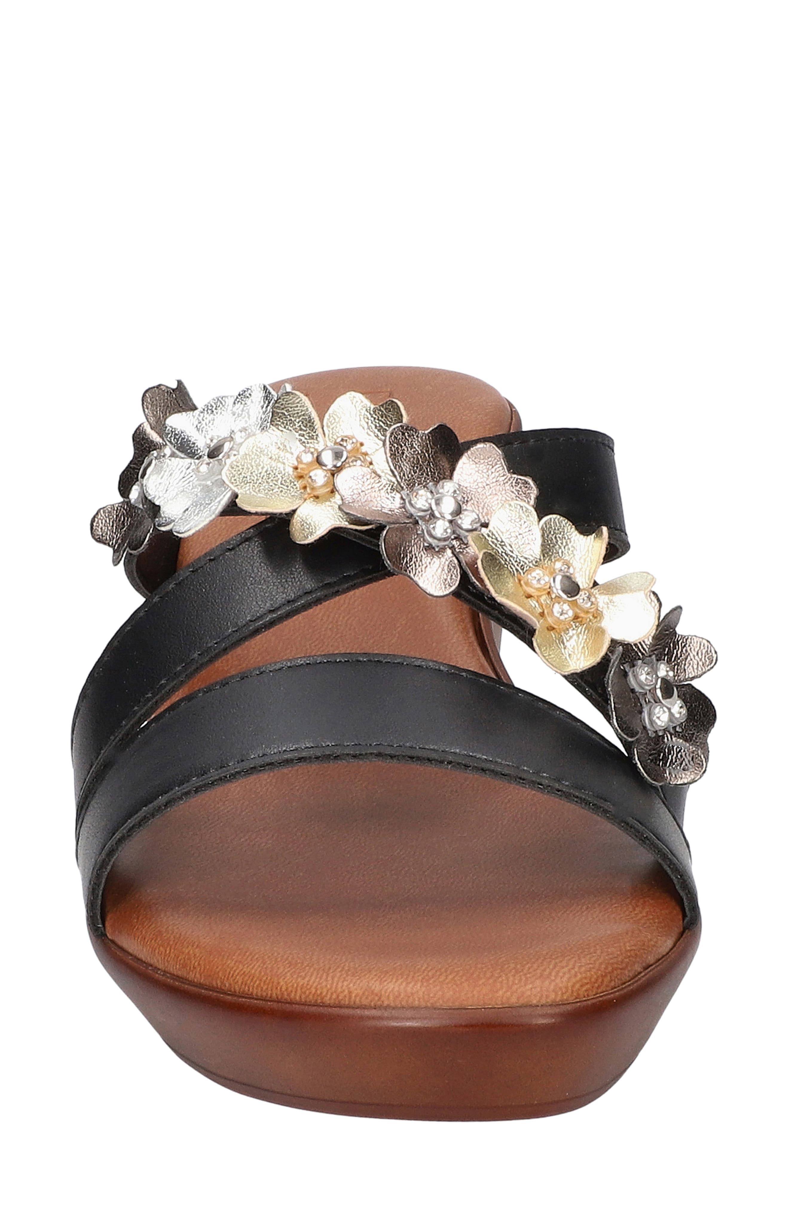 TUSCANY by Easy Street<sup>®</sup> Bellefleur Wedge Sandal, Alternate, color, 