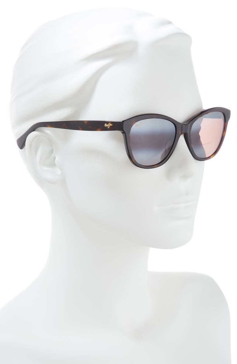 Maui Jim 54mm Core Cat Eye Polarized Sunglasses, Alternate, color,