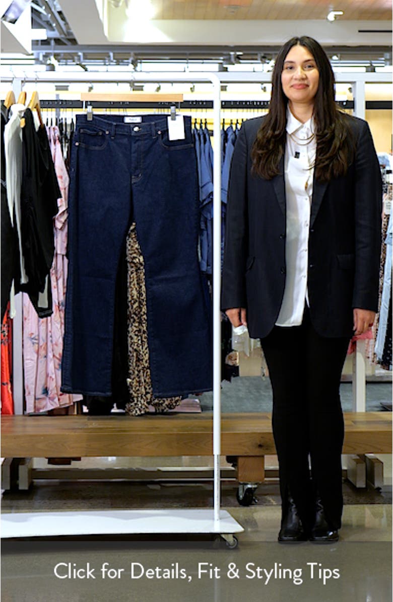 The Stretch High Waist Flare Jeans, sales video thumbnail