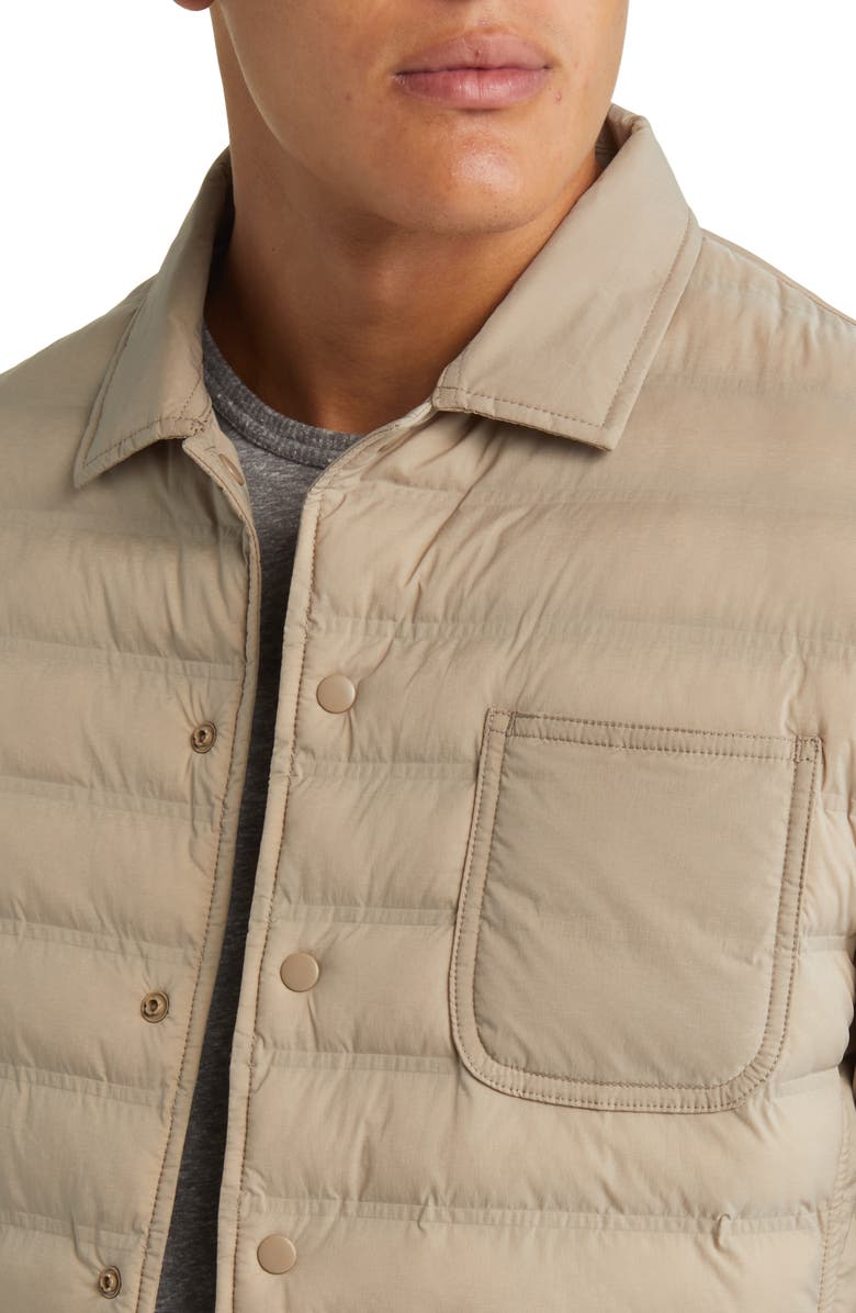 Peter Millar Apex Quilted Snap-Up Jacket, Alternate, color,