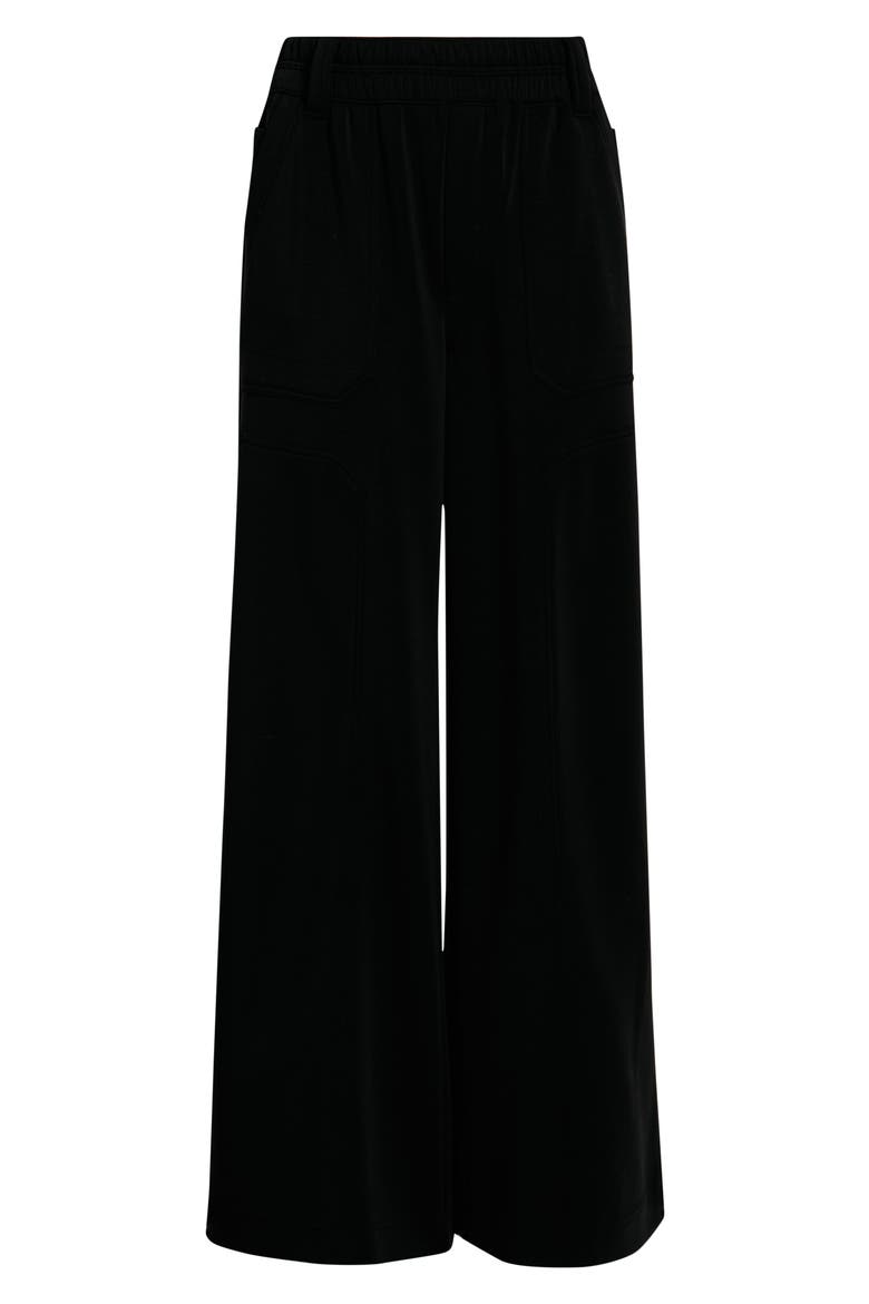 Glider Skyrise Wide Leg Pants, Alternate, color, VINTAGE BLACK