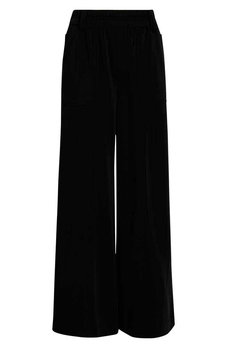 Wit & Wisdom Glider Skyrise Wide Leg Pants, Alternate, color, Vintage Black