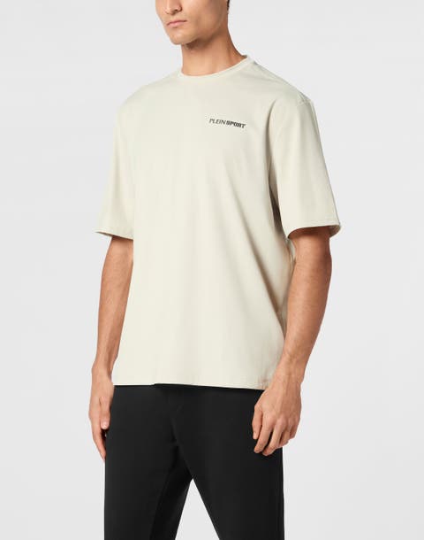 Micro Rib T-Shirt Round Neck Ss Men