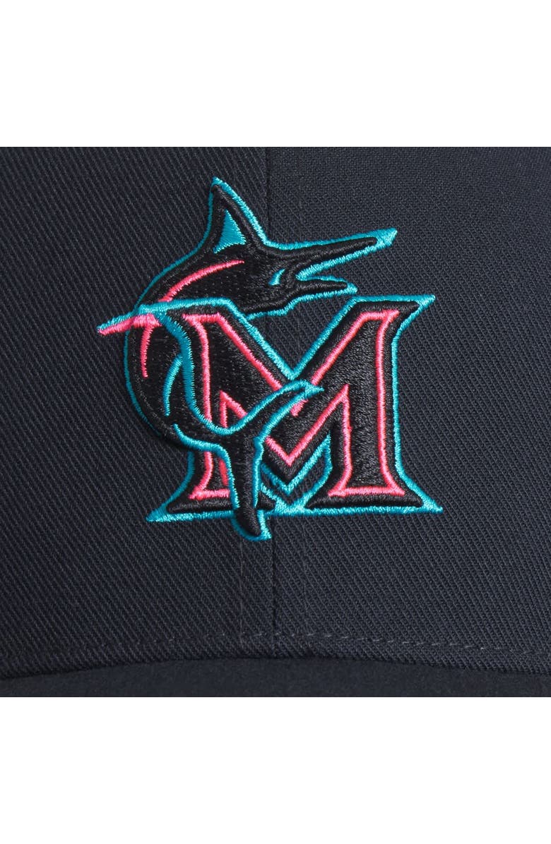 Nike Men's Nike Black Miami Marlins 2025 City Connect Performance Adjustable Hat, Alternate, color, Black