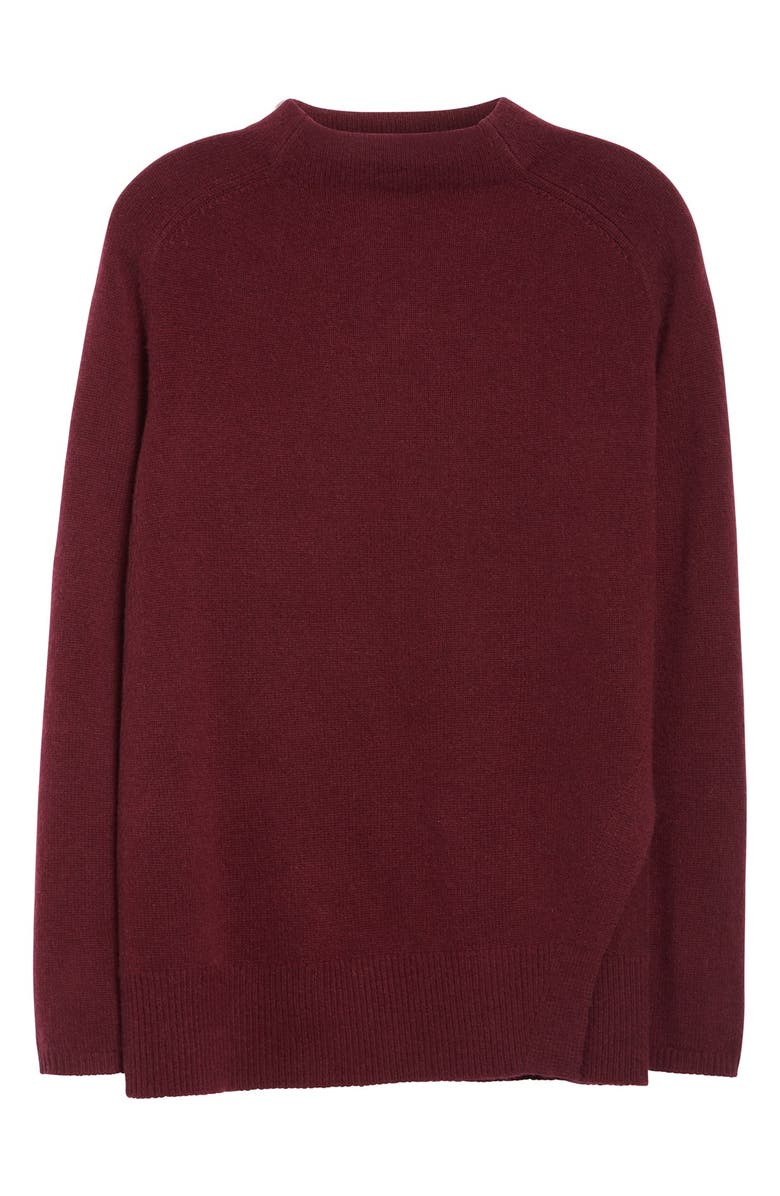 Nordstrom Signature and Caroline Issa Side Vent Cashmere Sweater, Alternate, color, 
