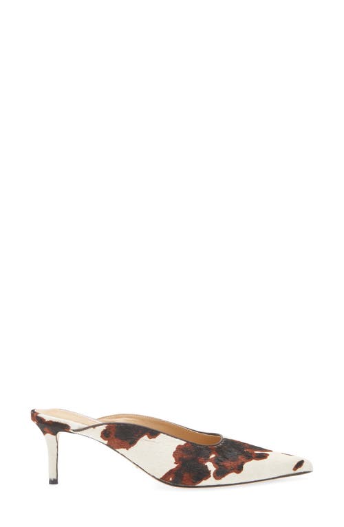 TONY BIANCO TONY BIANCO DRAX GENUINE CALF HAIR MULE