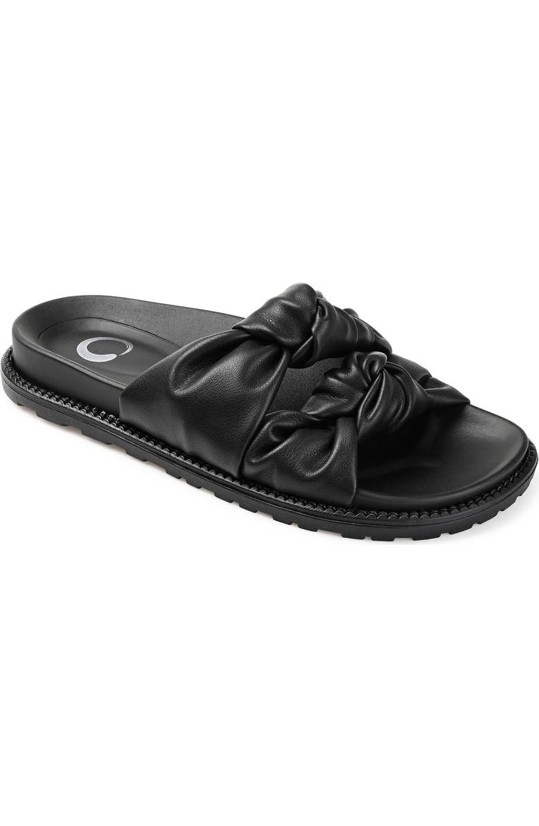 Journee Collection Melanie Slide Sandal, Main, color,