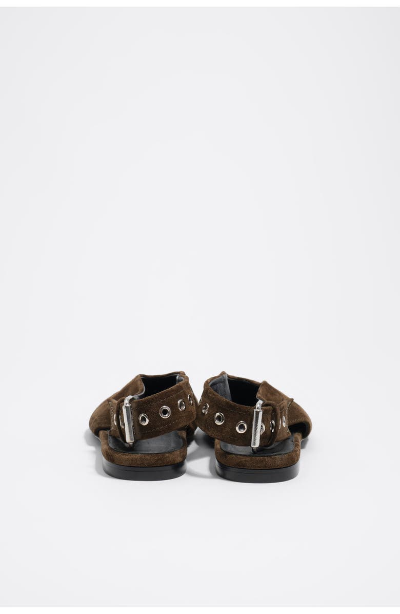 Bimba y Lola Slingback Ballerina, Alternate, color, Dark Khaki