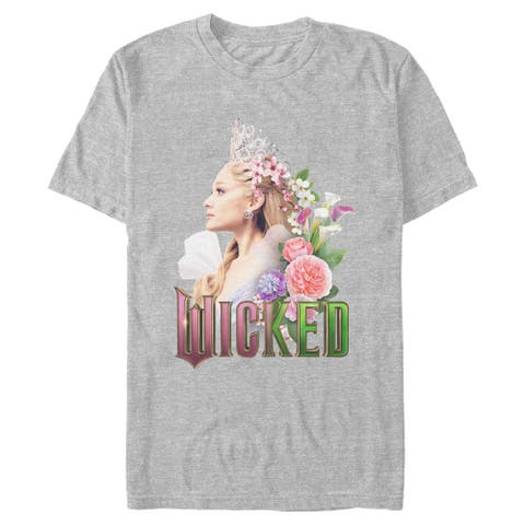 Men's Wicked For Good Glinda Side Profile Pose  Graphic T-Shirt