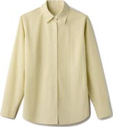 Rhone Saltair Oversize Seersucker Button-Up Shirt