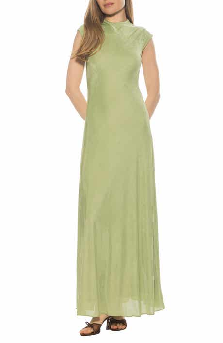 Alexia Admor Nalani Mock Neck Maxi Dress