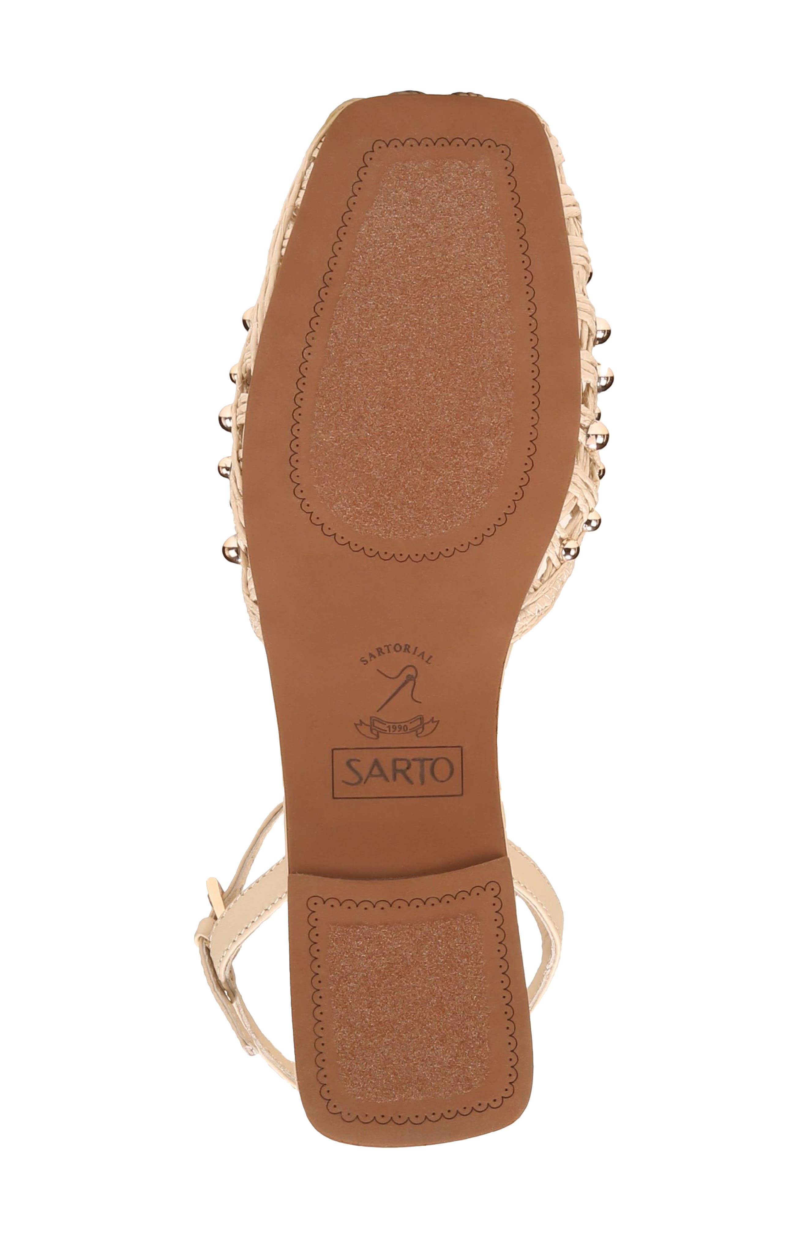 Inali Ankle Strap Flat, Alternate, color, MARSHMALLOW