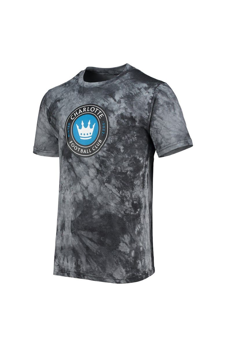 CONCEPTS SPORT Men's Concepts Sport Charcoal Charlotte FC Billboard T-Shirt & Shorts Sleep Set, Alternate, color, 