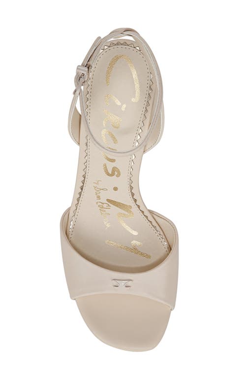 Circus Ny By Sam Edelman Aria Ankle Strap Sandal In Vanilla Bean