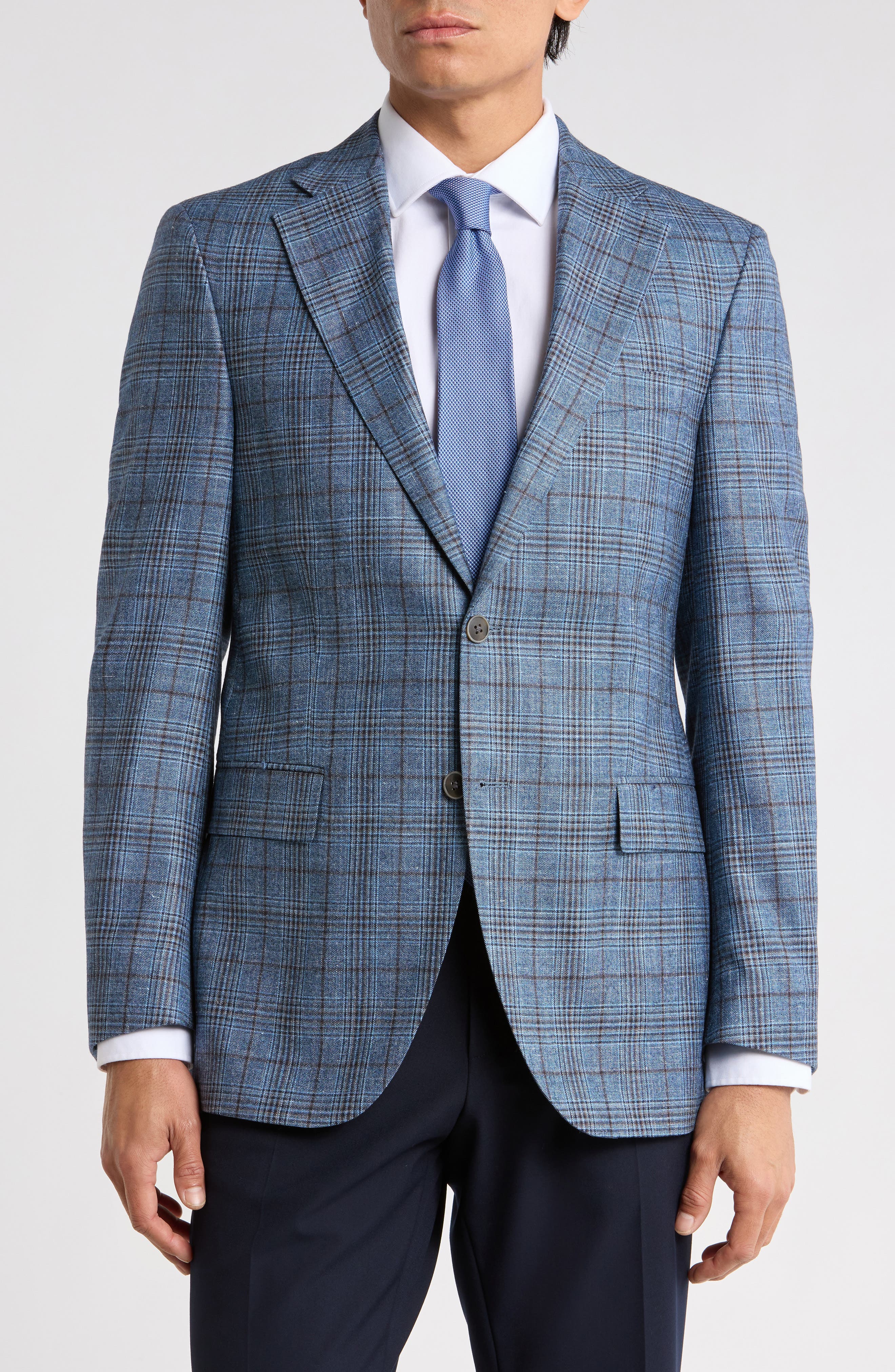 Flynn Classic Wool, Silk & Linen Sport Coat