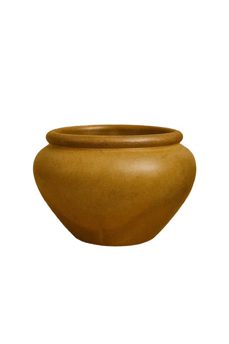 Vintage Bonny sur Loire Low Pot 1, Main, color, Red