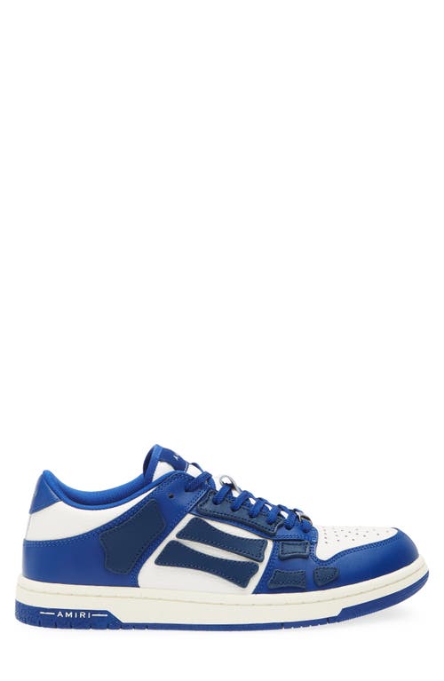 Amiri Low-top Leather Sneakers With Perforated Upper