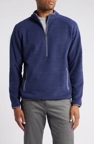 Peter Millar Fade Half Zip Fleece Pullover