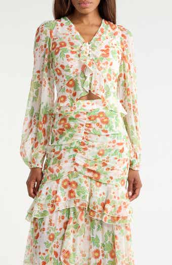 Mary Lurex Long Sleeve Top